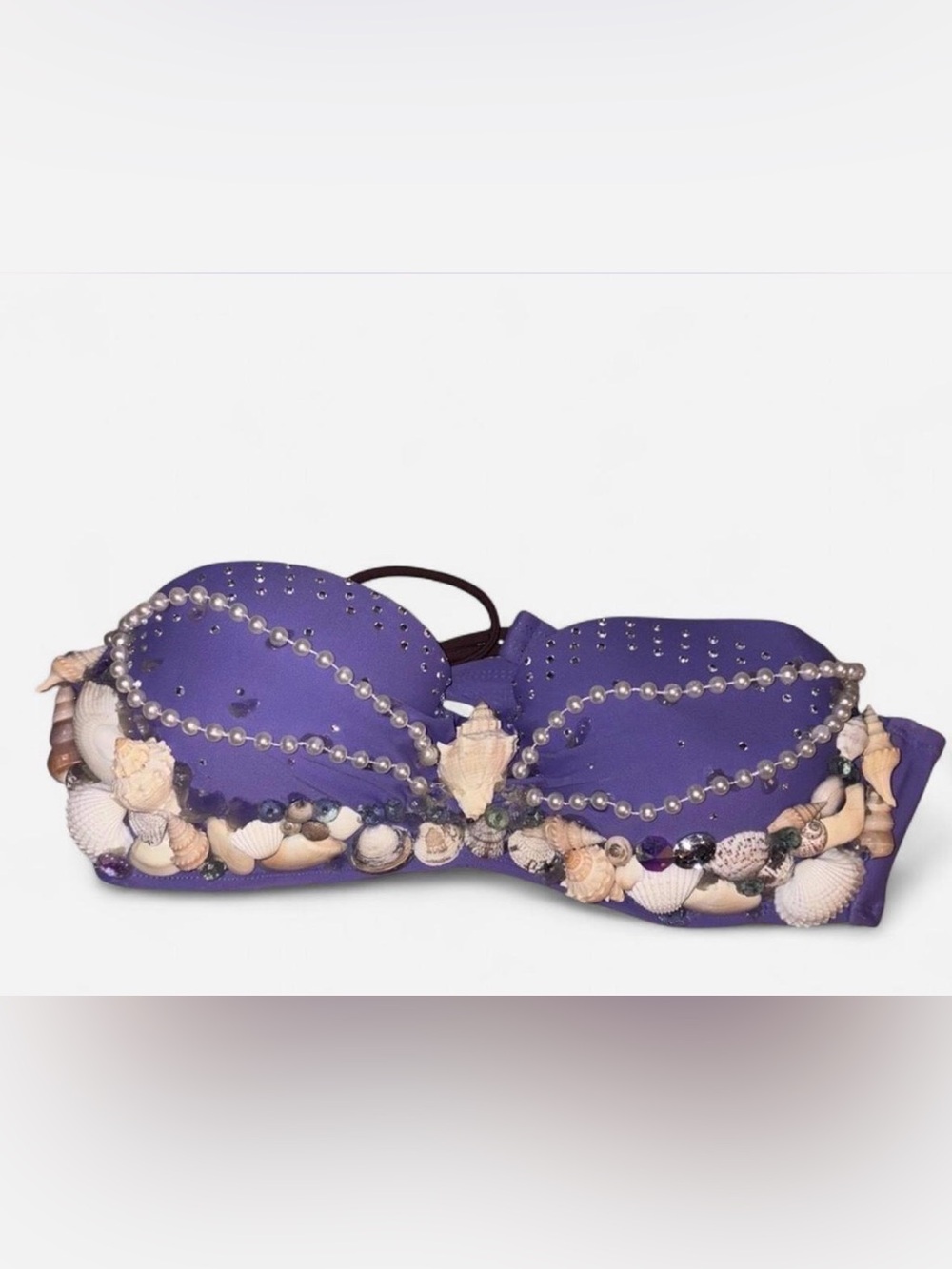 Handmade Mermaid top and headband costume